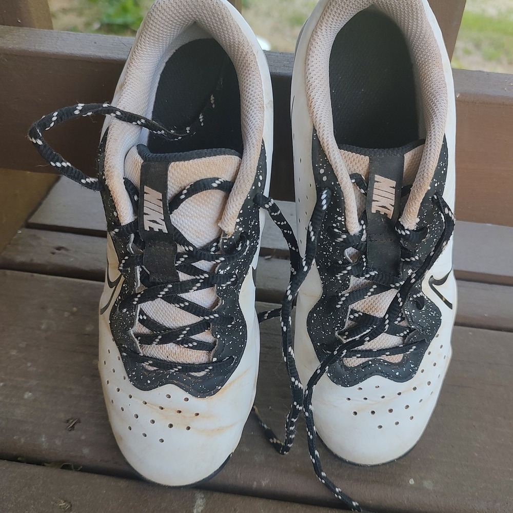 Nike Alpha Huarache 4 Keystone Low Kids Baseball Cleats DJ6525-106 4.5Y - Picture 5 of 5